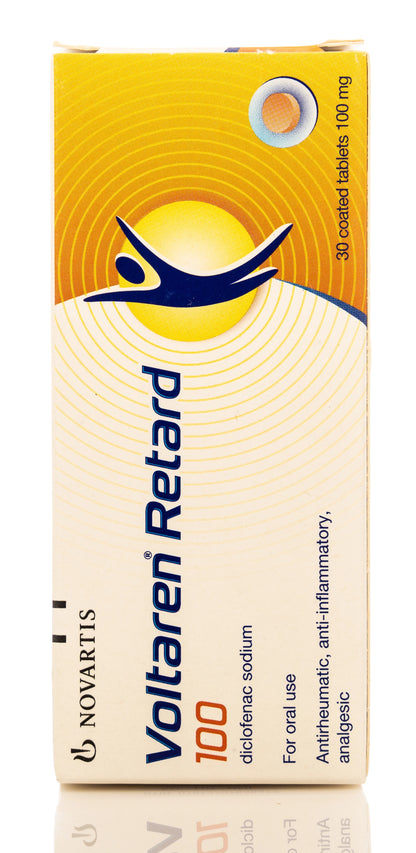 Voltaren 100Mg [Retard] 30 Tablets