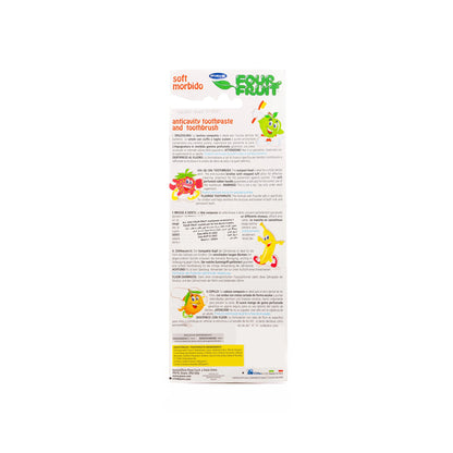 Piave Four Fruit 3+Years ToothPaste& Toothbrush-Soft [2445]