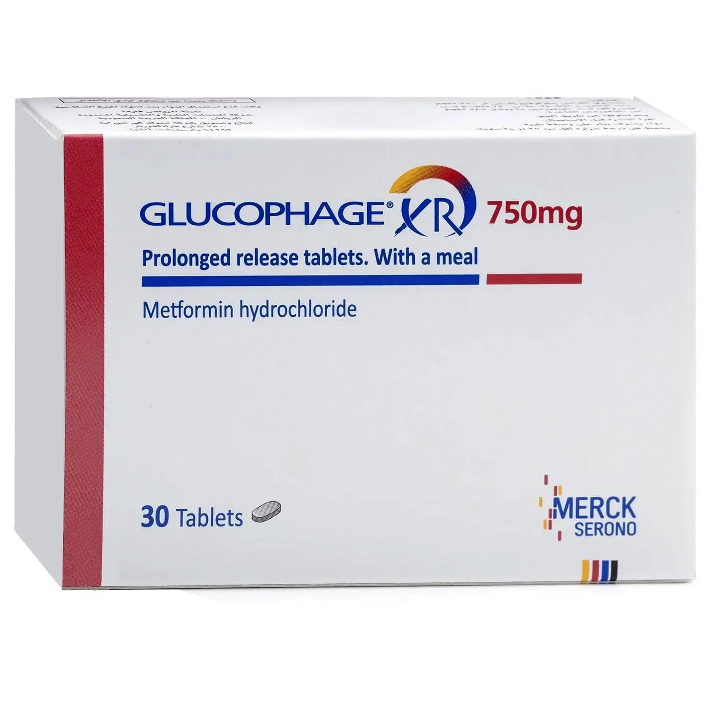 Glucophage Xr 750Mg 30 Tablets
