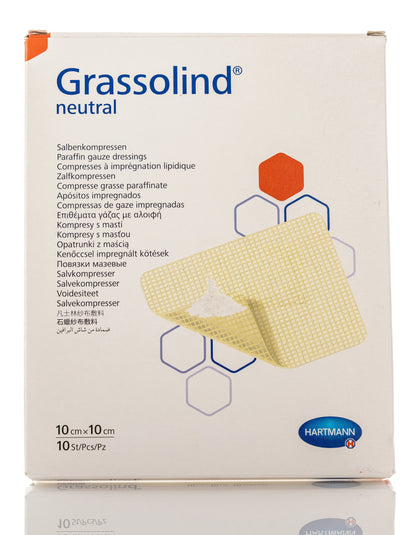 Hartmann Grassolind 10X10Cm 10 Pieces