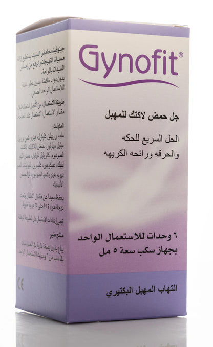 Gynofit Lactic Acid Gel 6 Pieces