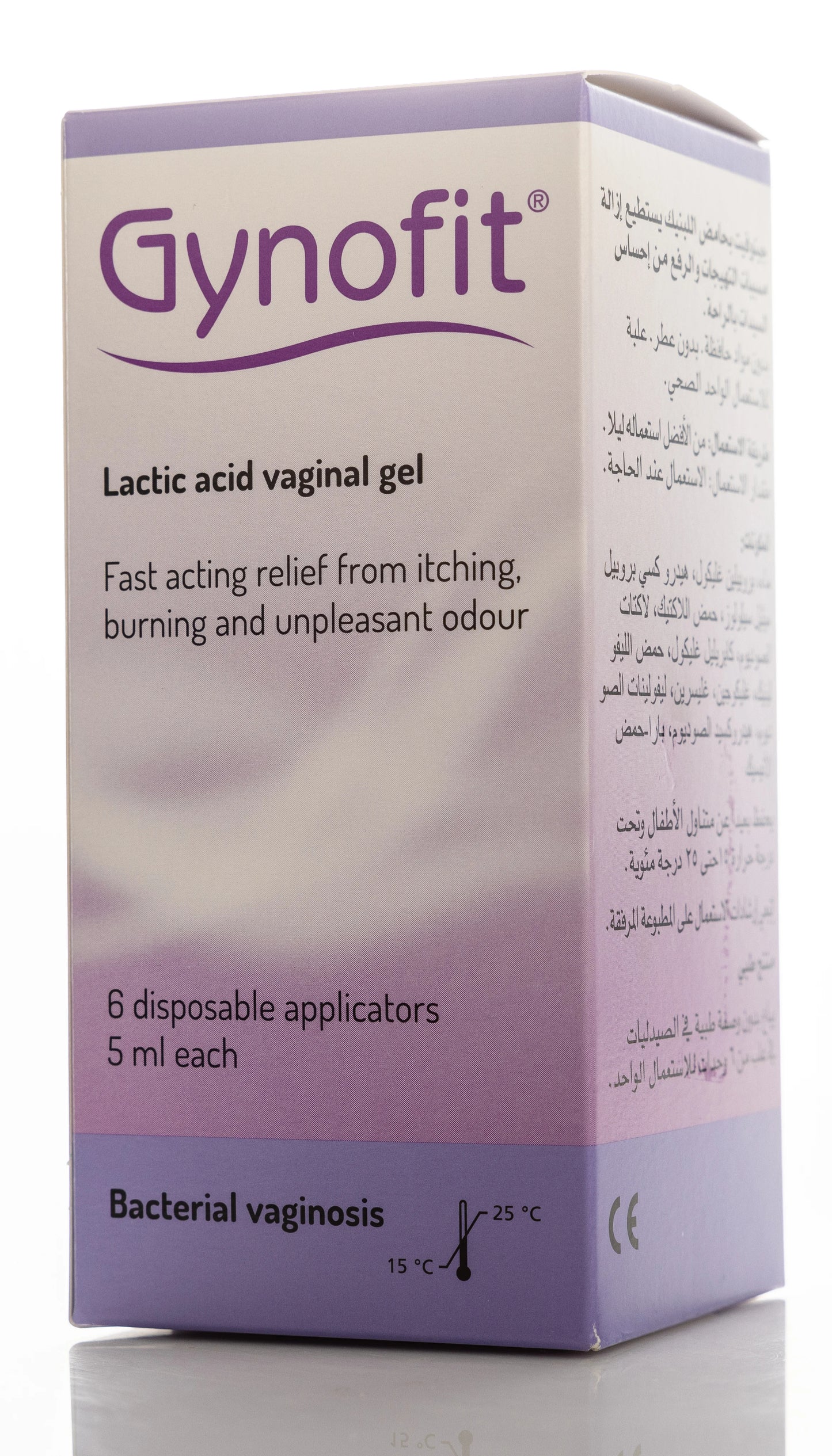 Gynofit Lactic Acid Gel 6 Pieces