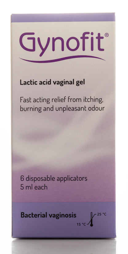 Gynofit Lactic Acid Gel 6 Pieces