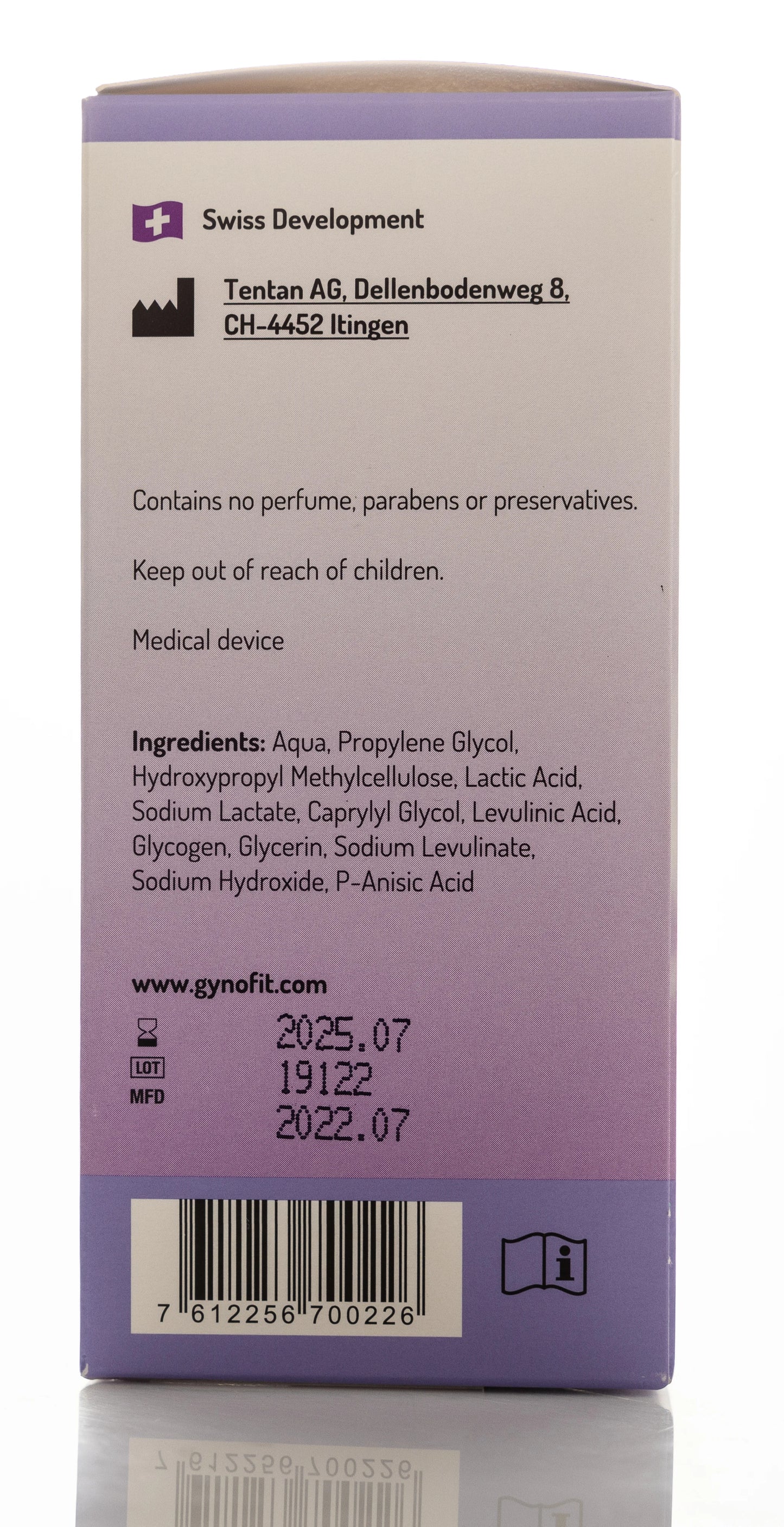 Gynofit Lactic Acid Gel 6 Pieces