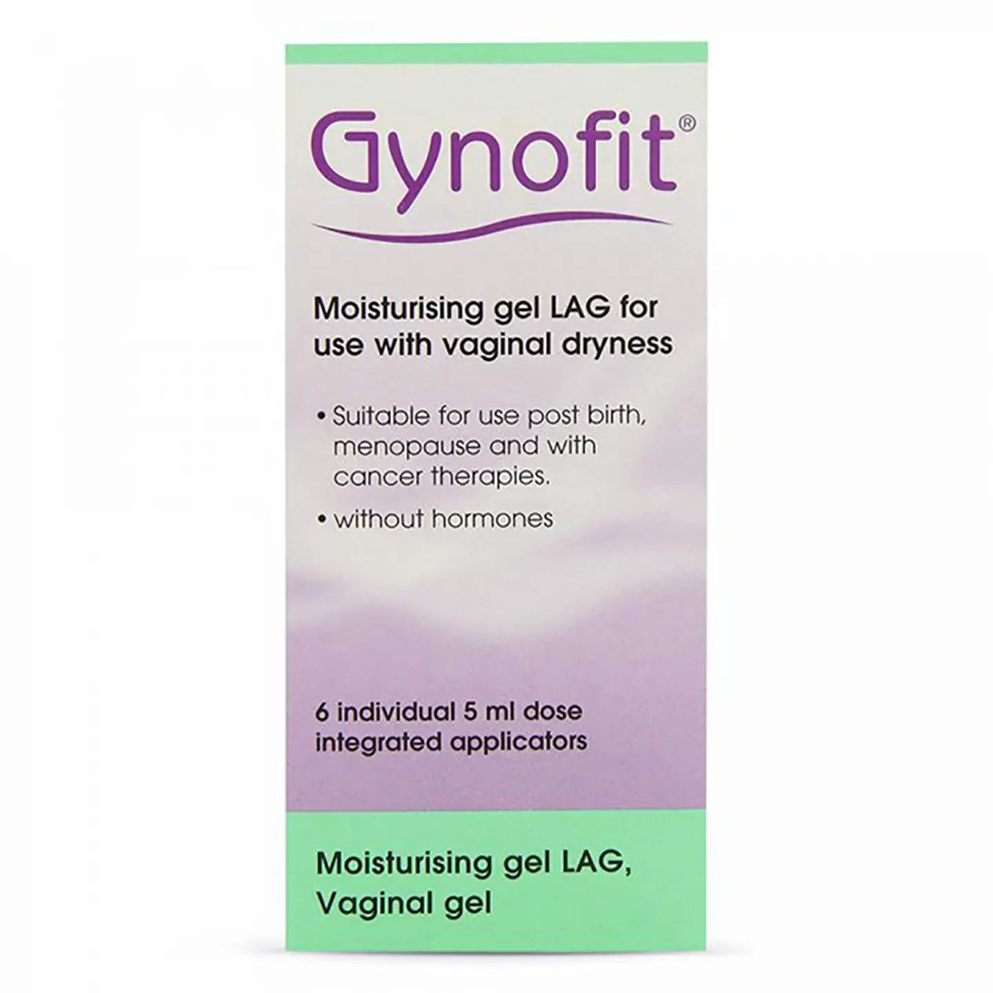 Gynofit Moisturising Gel 6 Pieces