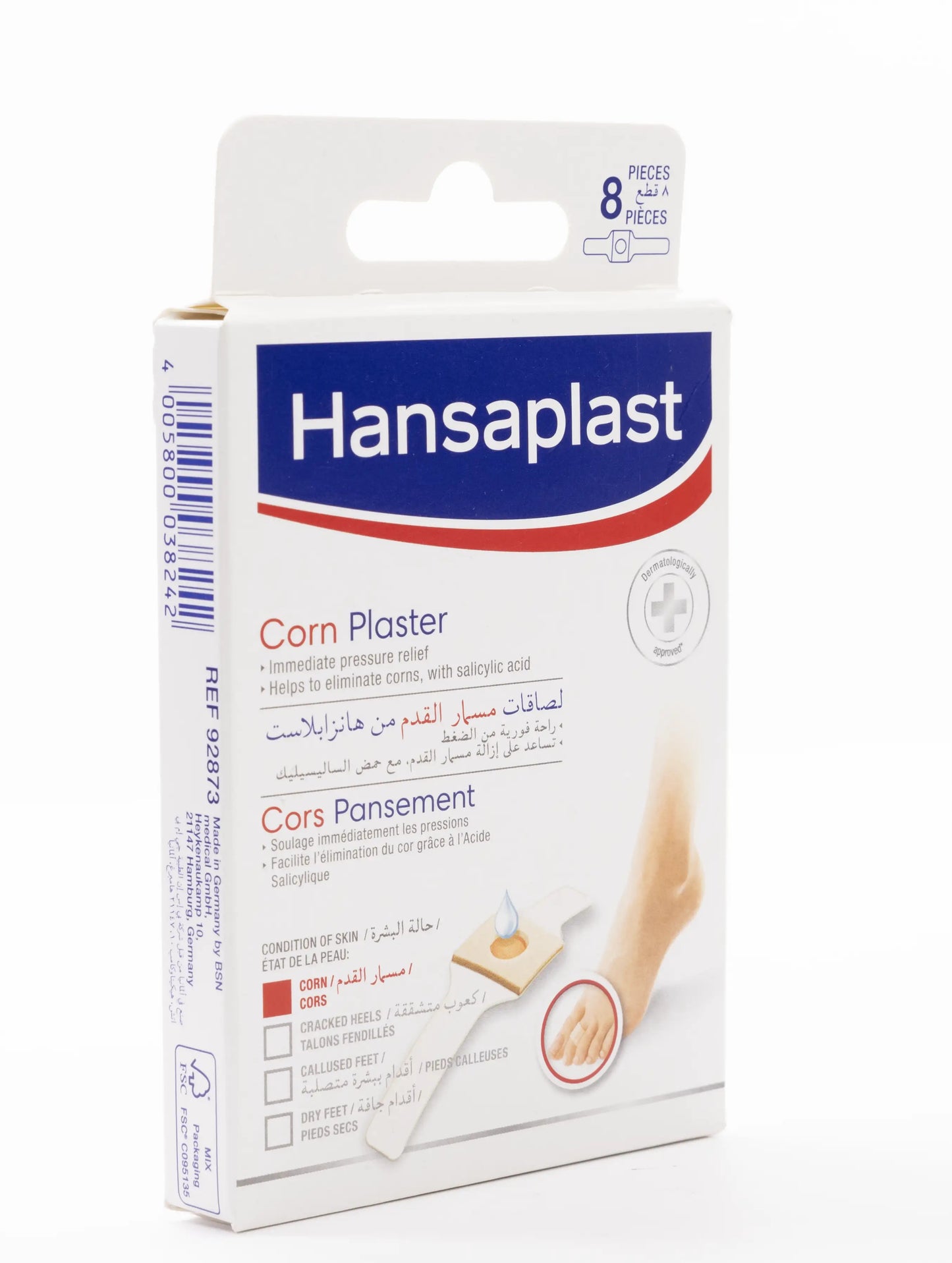 Hansaplast Corn Plaster 8 Pieces