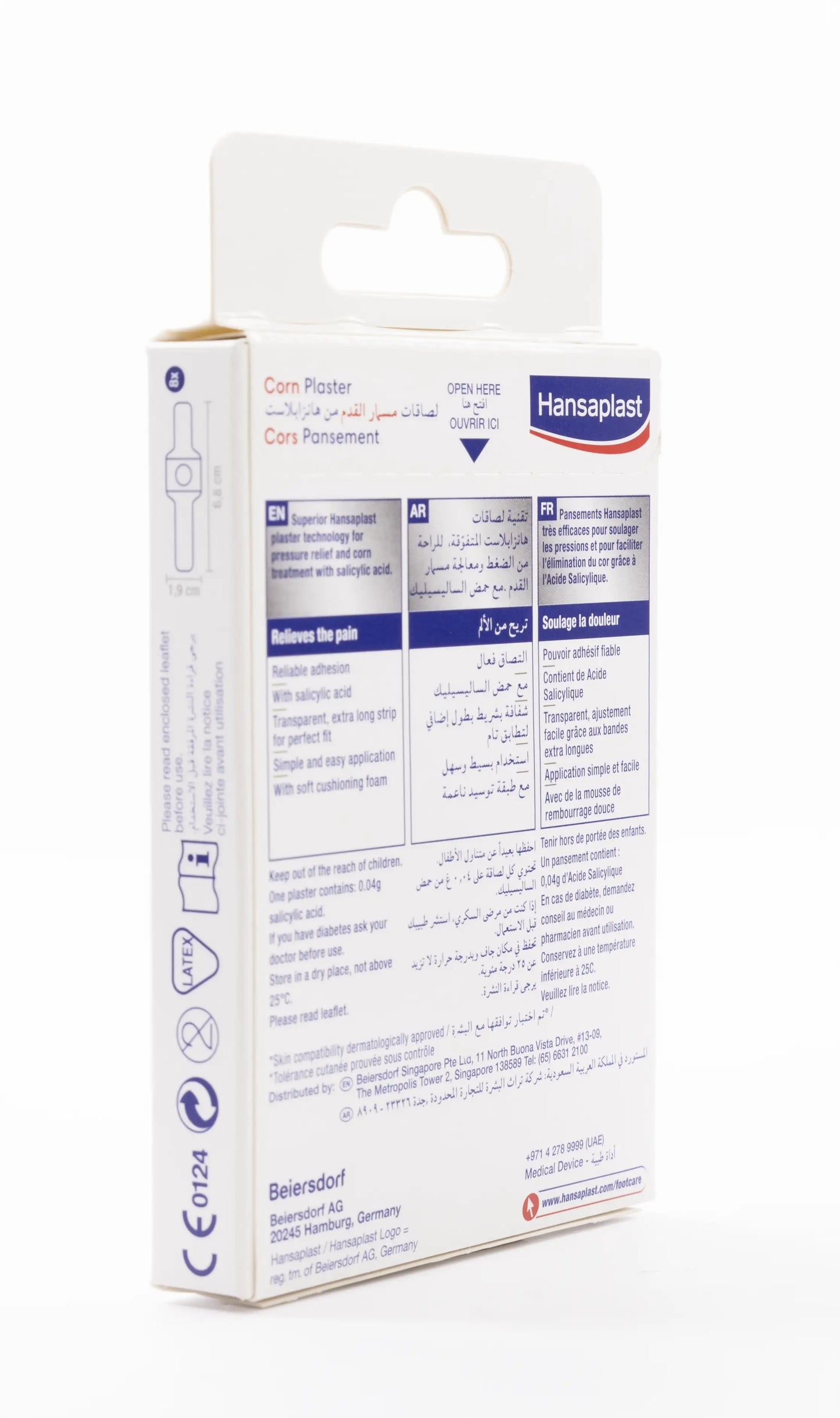 Hansaplast Corn Plaster 8 Pieces