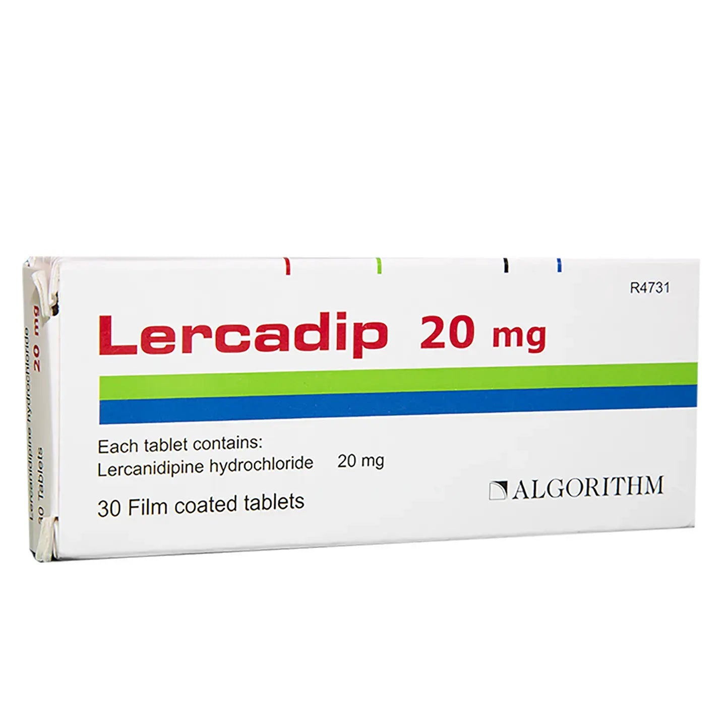 Lercadip 20Mg 30 Tablets