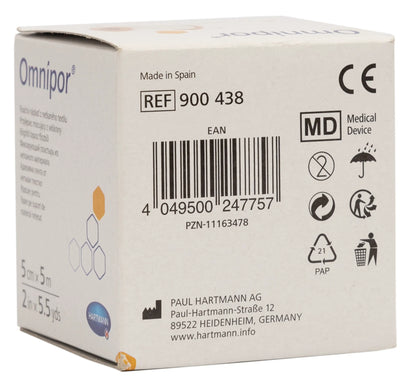 Hartmann Omnipore 5 Cm X 5 M