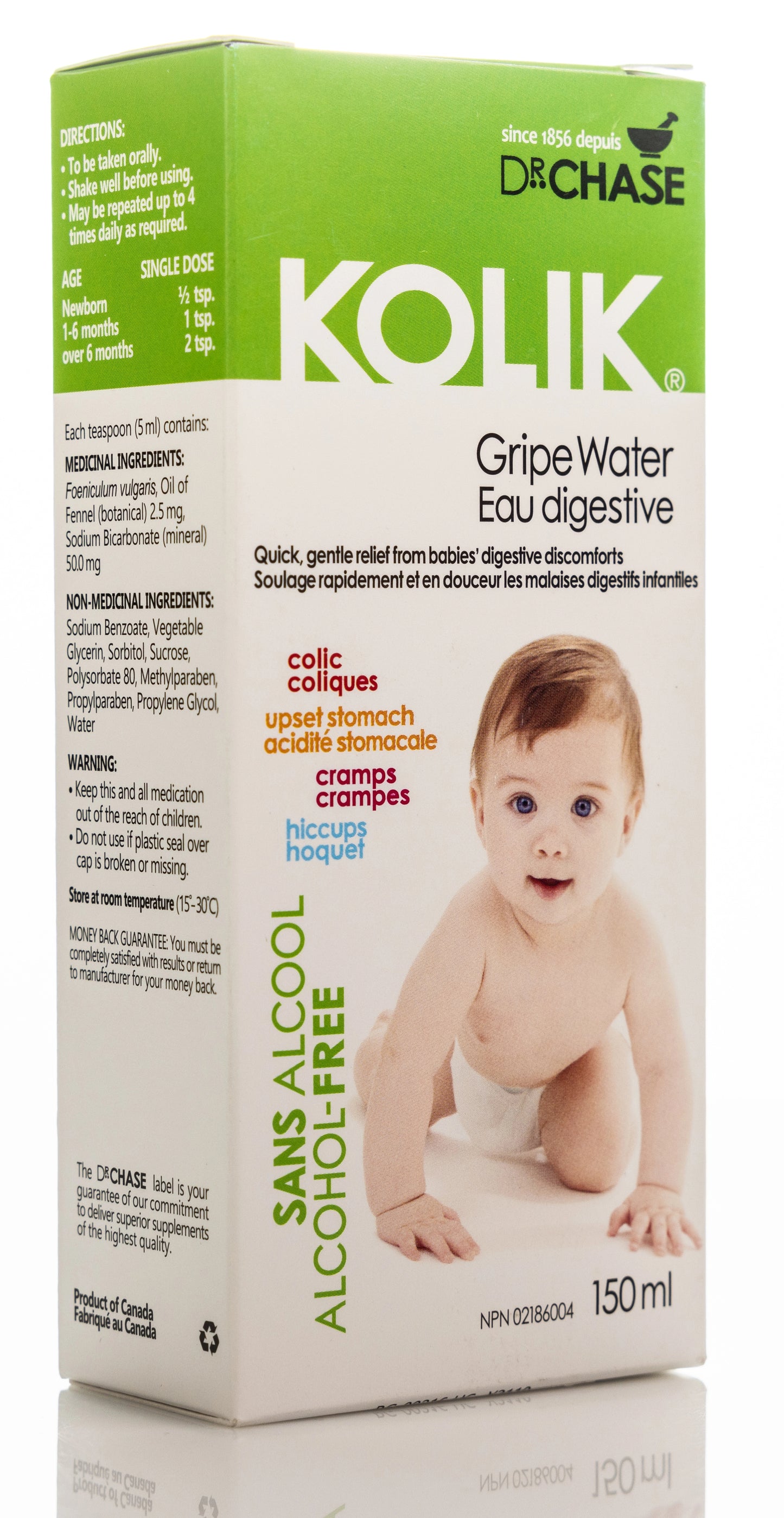 Kolik Gripe Water Alcohol Free 150Ml