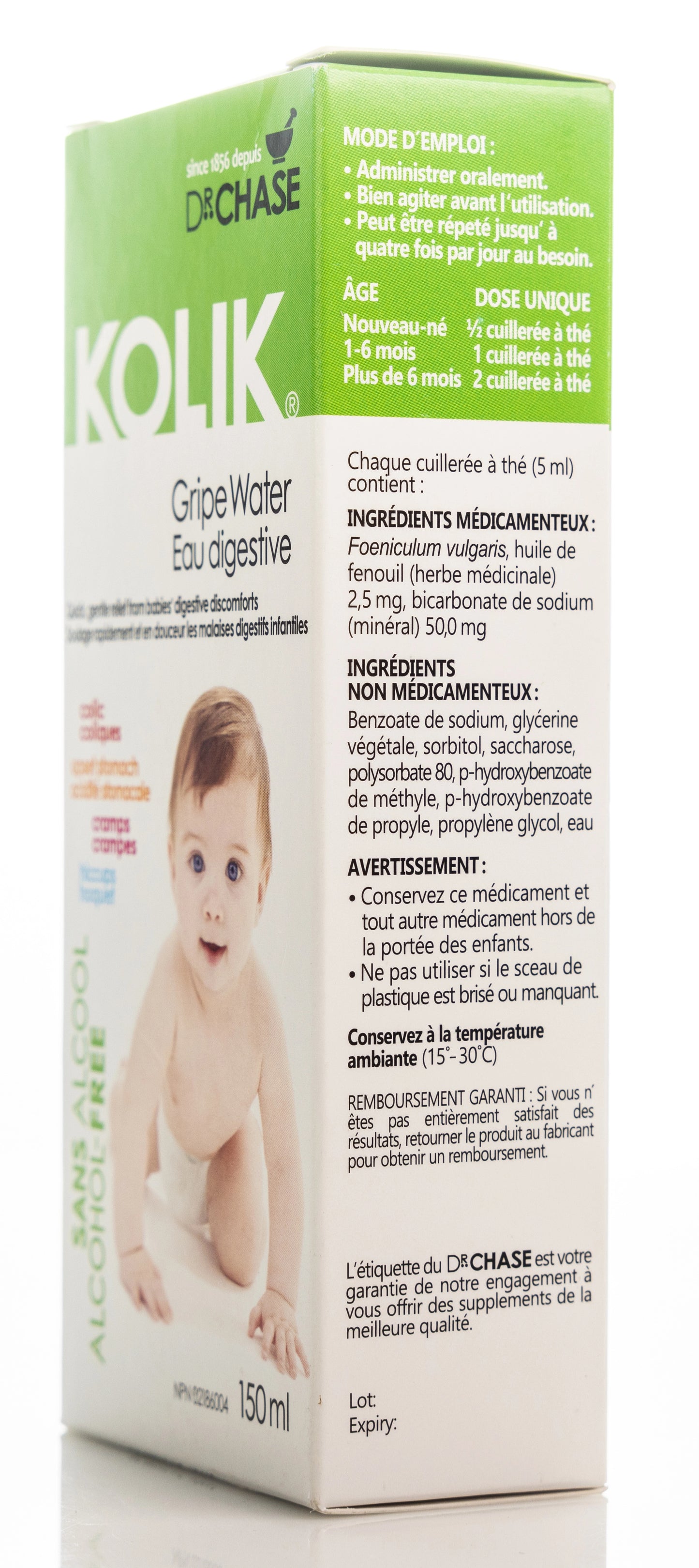 Kolik Gripe Water Alcohol Free 150Ml