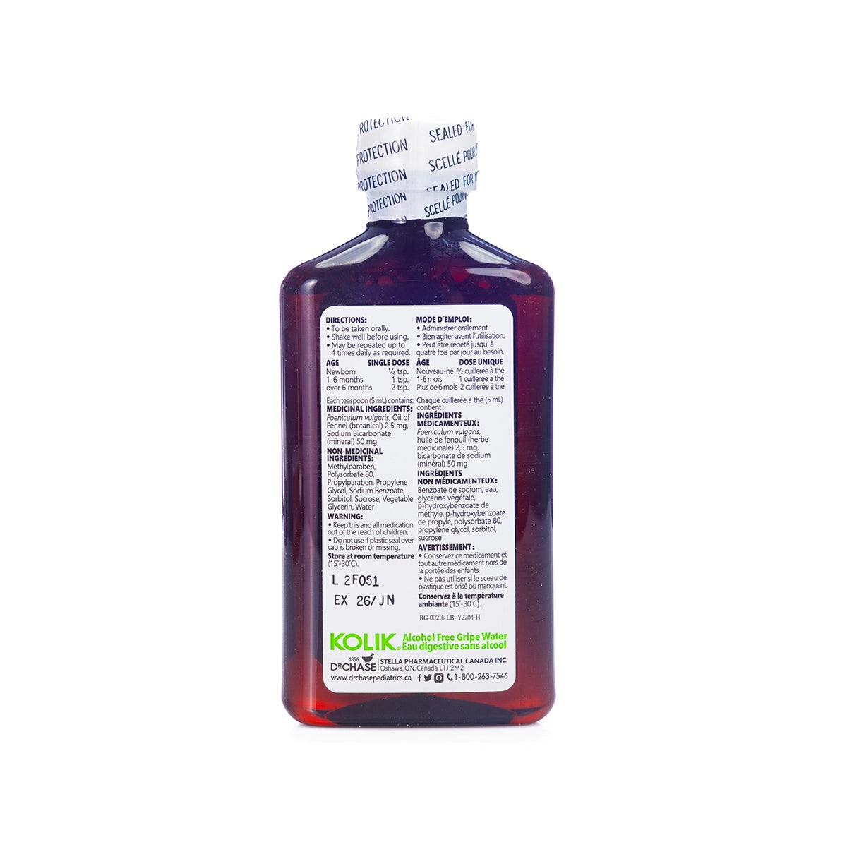 Kolik Gripe Water Alcohol Free 150Ml