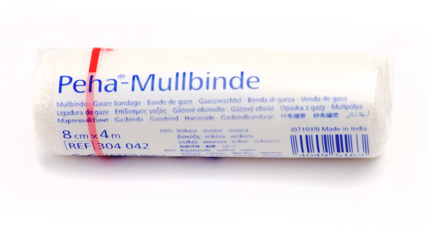 Hartmann Peha-Mullbinde Gauze 8Cmx4M