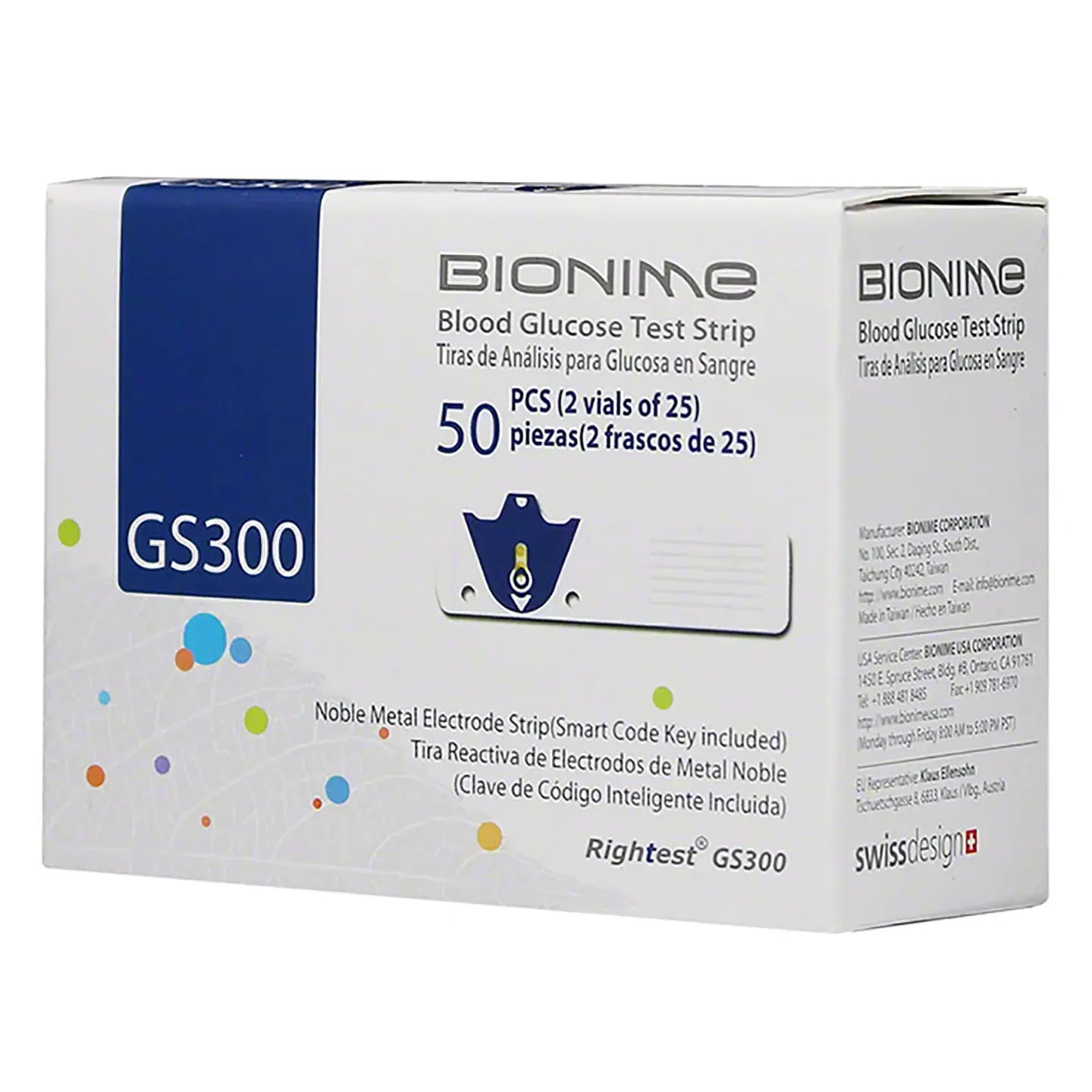 Bionime Rightest Wiz Blood Glucose 50 Strips