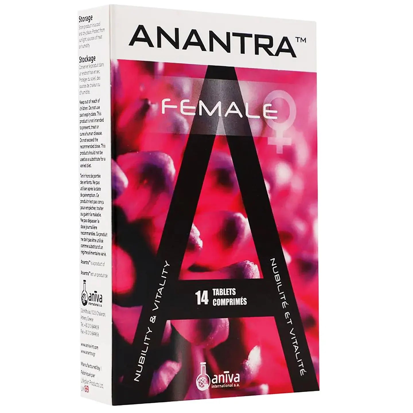 Anantra Female 14 Tablets
