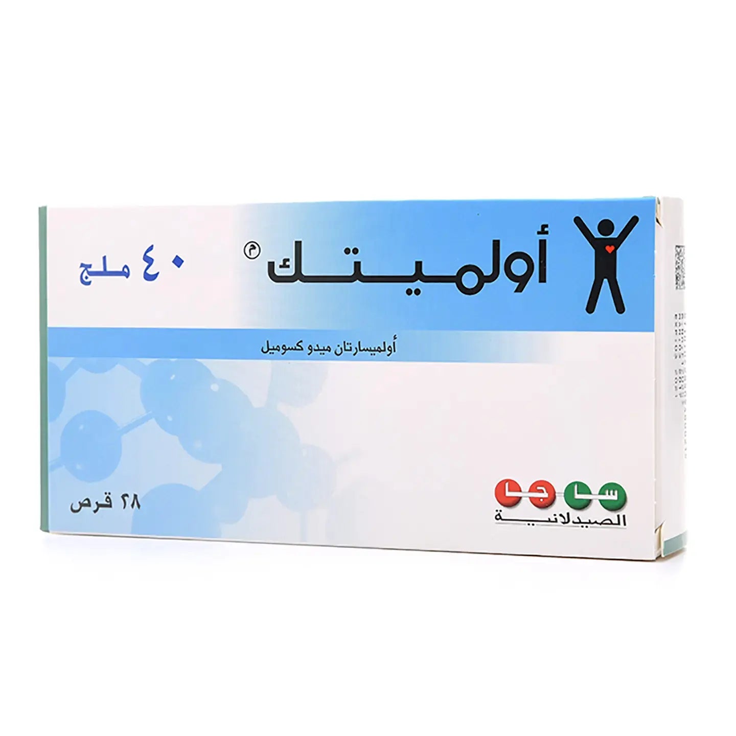 Olmetec 40Mg 28 Tablets