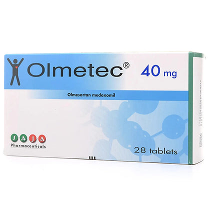 Olmetec 40Mg 28 Tablets