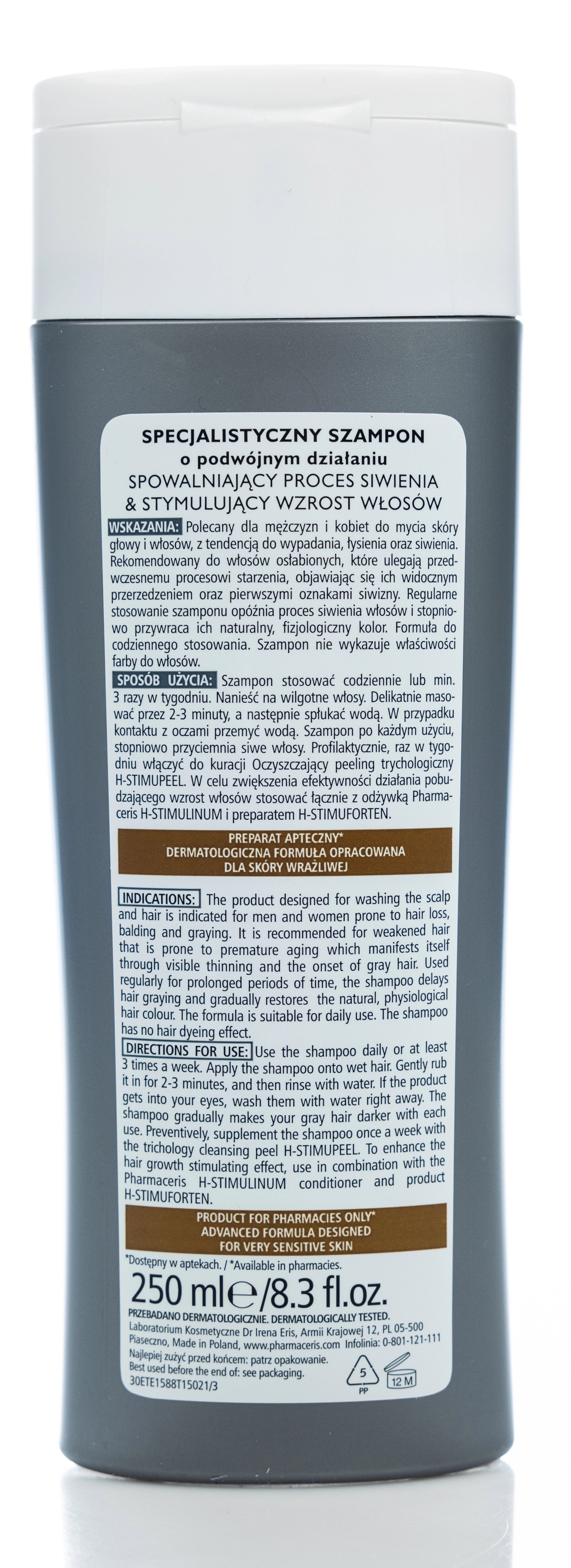 Pharmaceris H H-Stimutone Double Action Specialist Shampoo 250 Ml