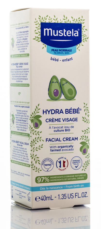 Mustela Hydra Baby Face Cream 40 Ml