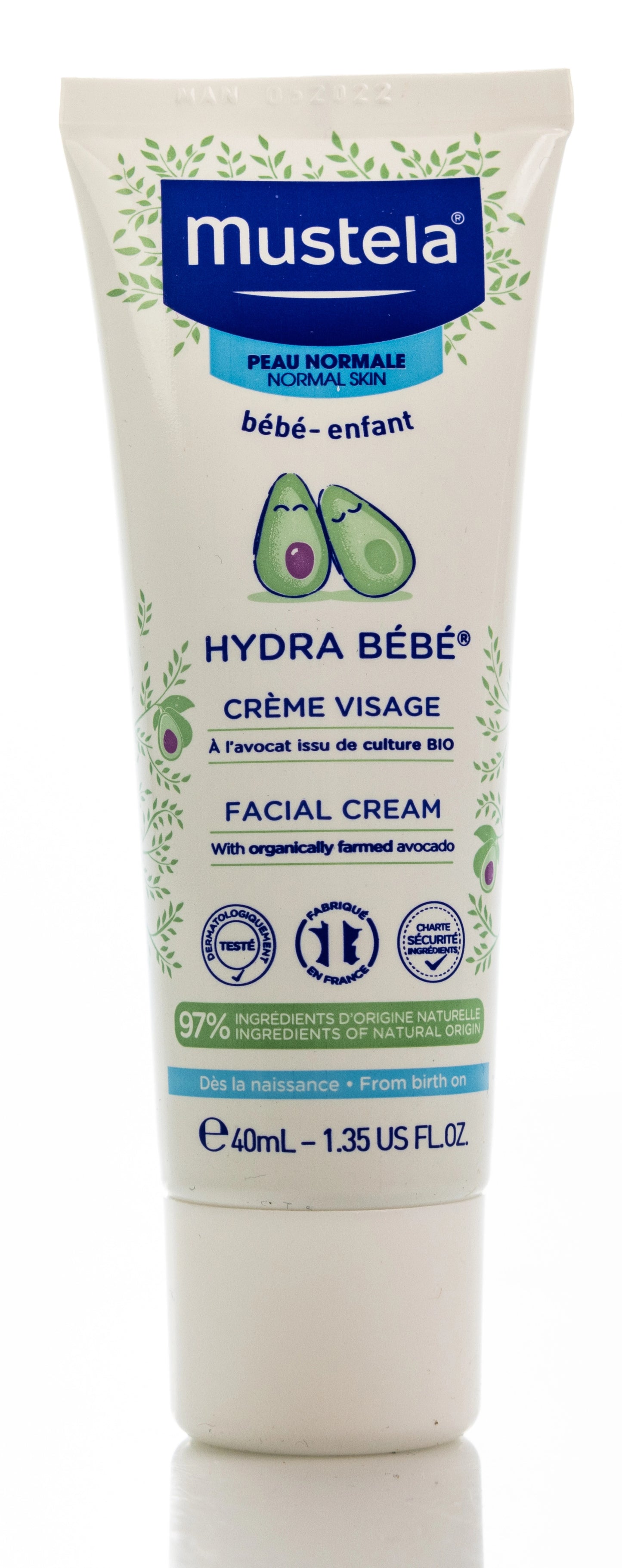 Mustela Hydra Baby Face Cream 40 Ml