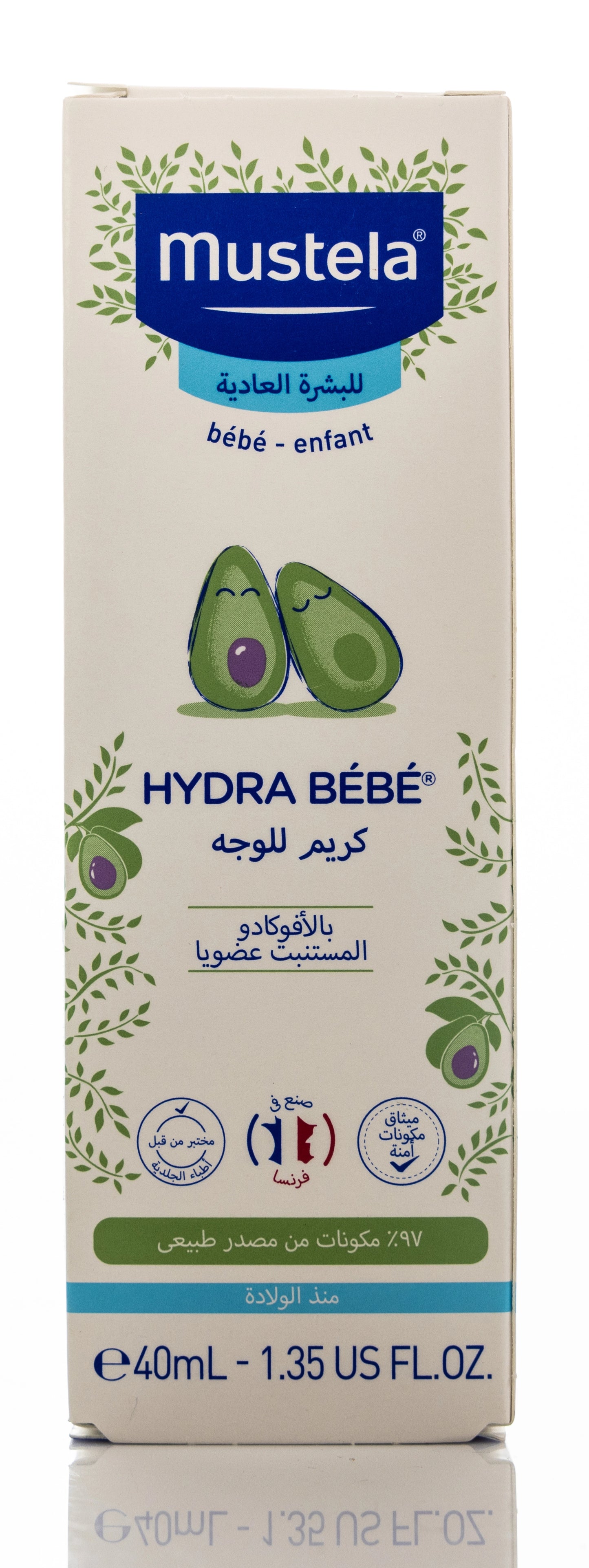 Mustela Hydra Baby Face Cream 40 Ml