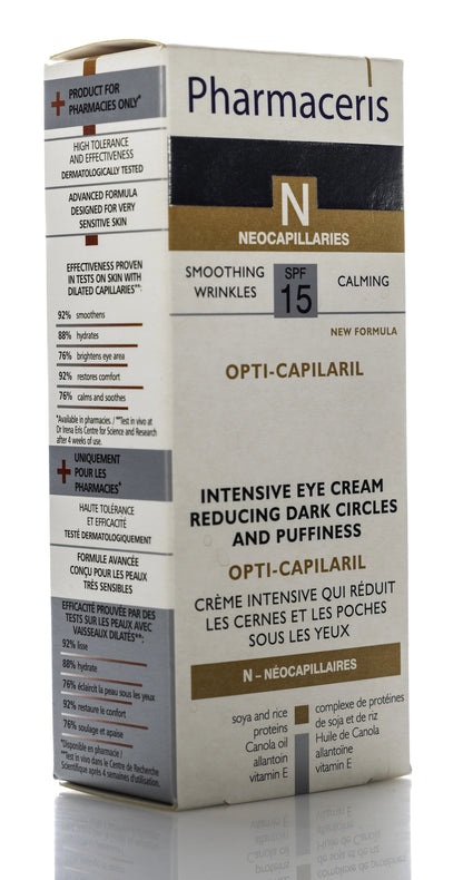 Pharmaceris N Opti-Capilaril SPF 15 Intensive Eye Cream 15 Ml