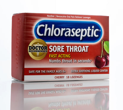 Chloraseptic Cherry 18 Lozenge