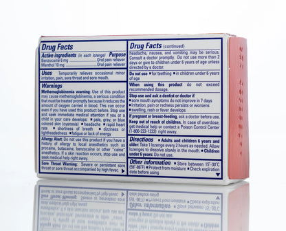 Chloraseptic Cherry 18 Lozenge