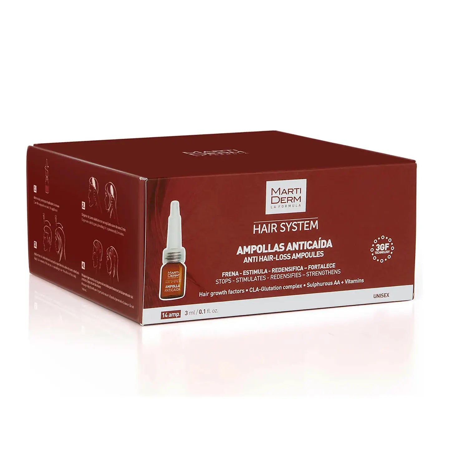 Martiderm Anticaida Unisex 14 Ampoule