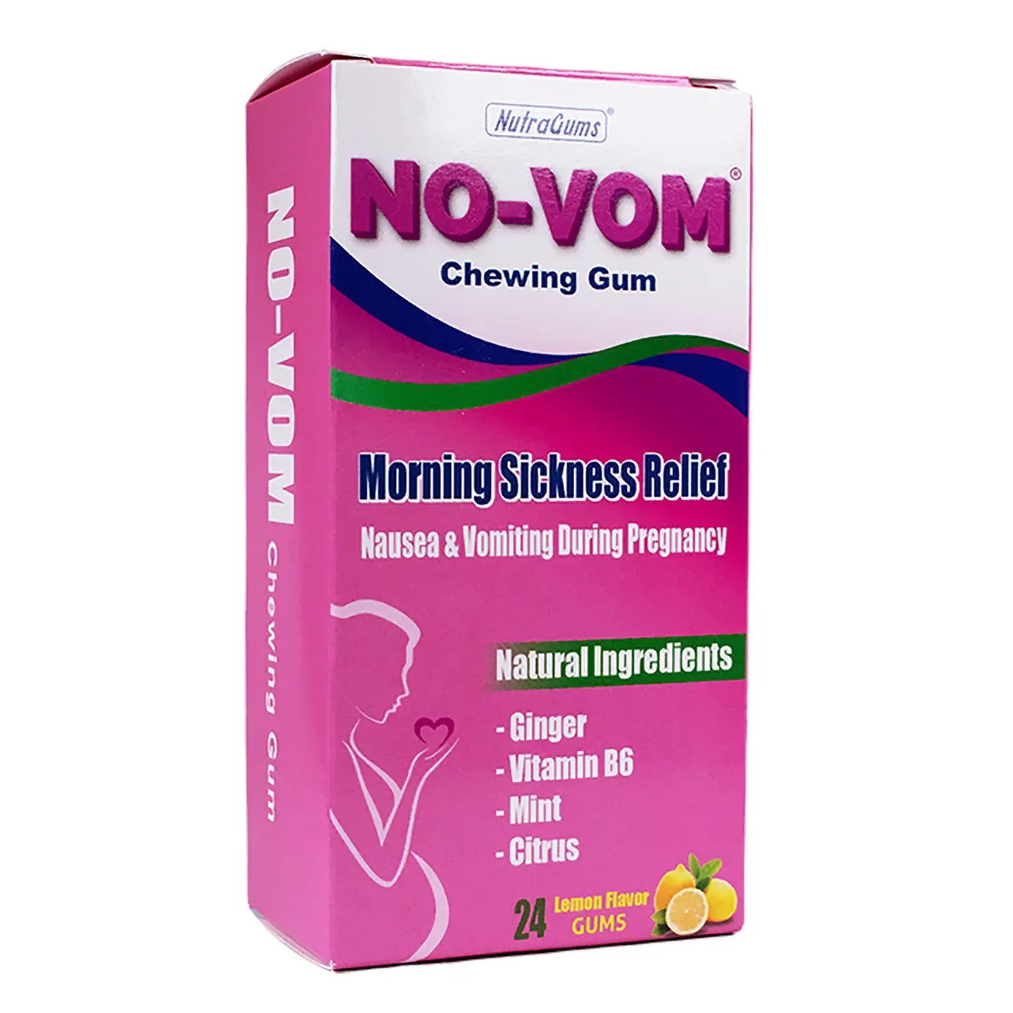 NutraGums No-Vom Chewing Gums 24gums