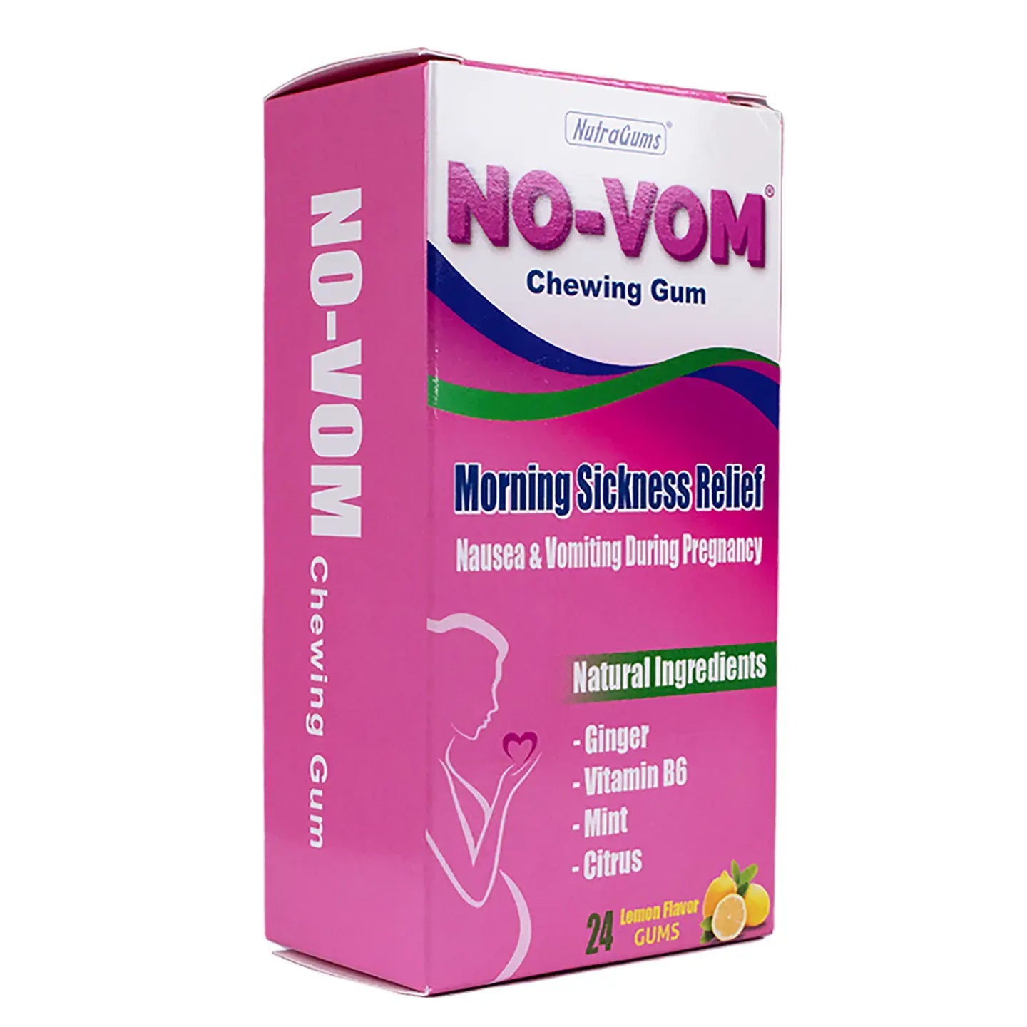 NutraGums No-Vom Chewing Gums 24gums
