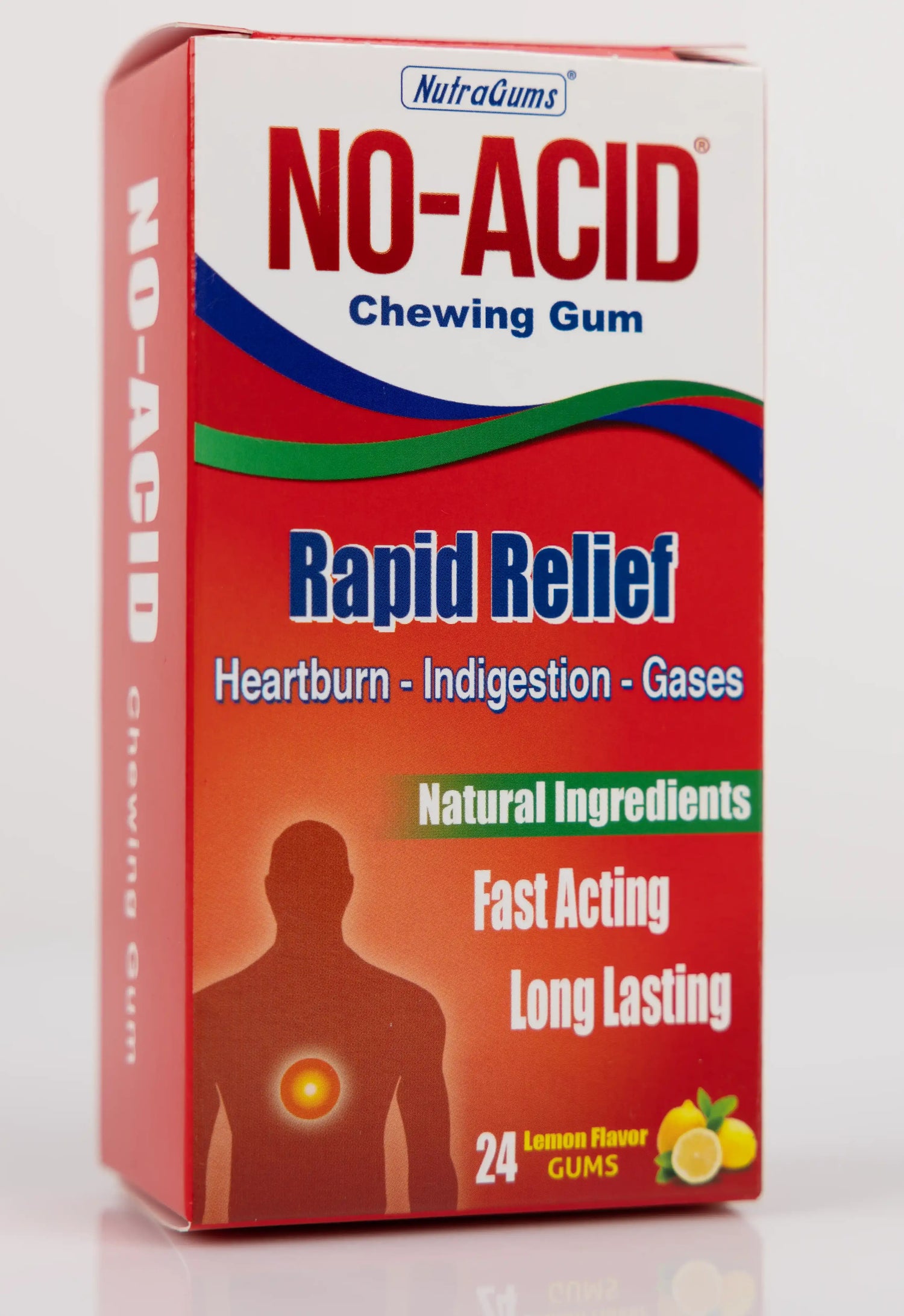 No-Acid Chewing Gums 24Gums