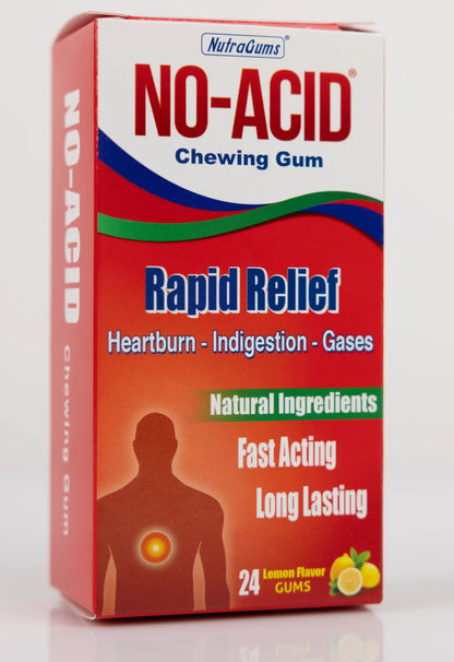 No-Acid Chewing Gums 24Gums