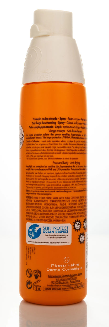 Avène SPF 50+ Very High Protection Spray 200 Ml