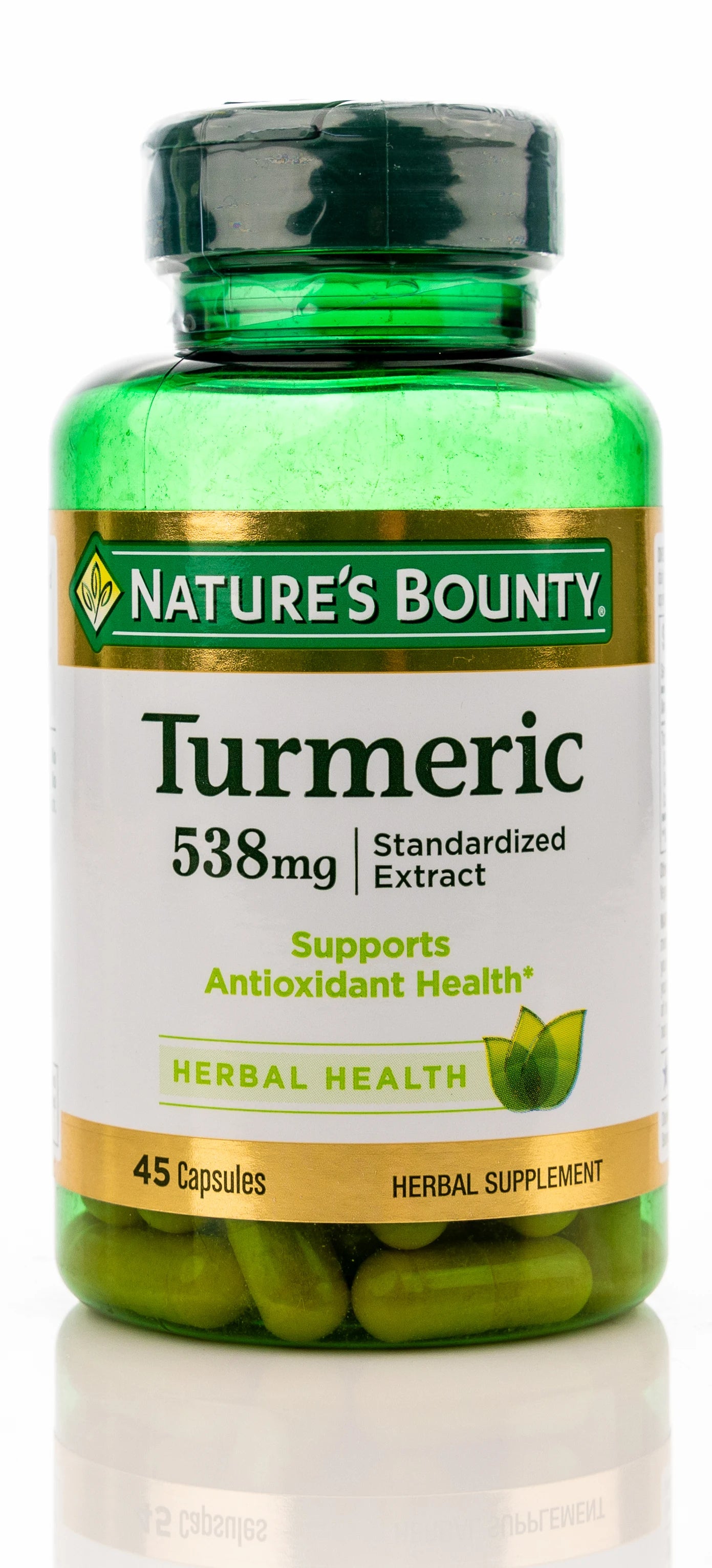 Nature's Bounty Turmeric 538mg 45 Capsules