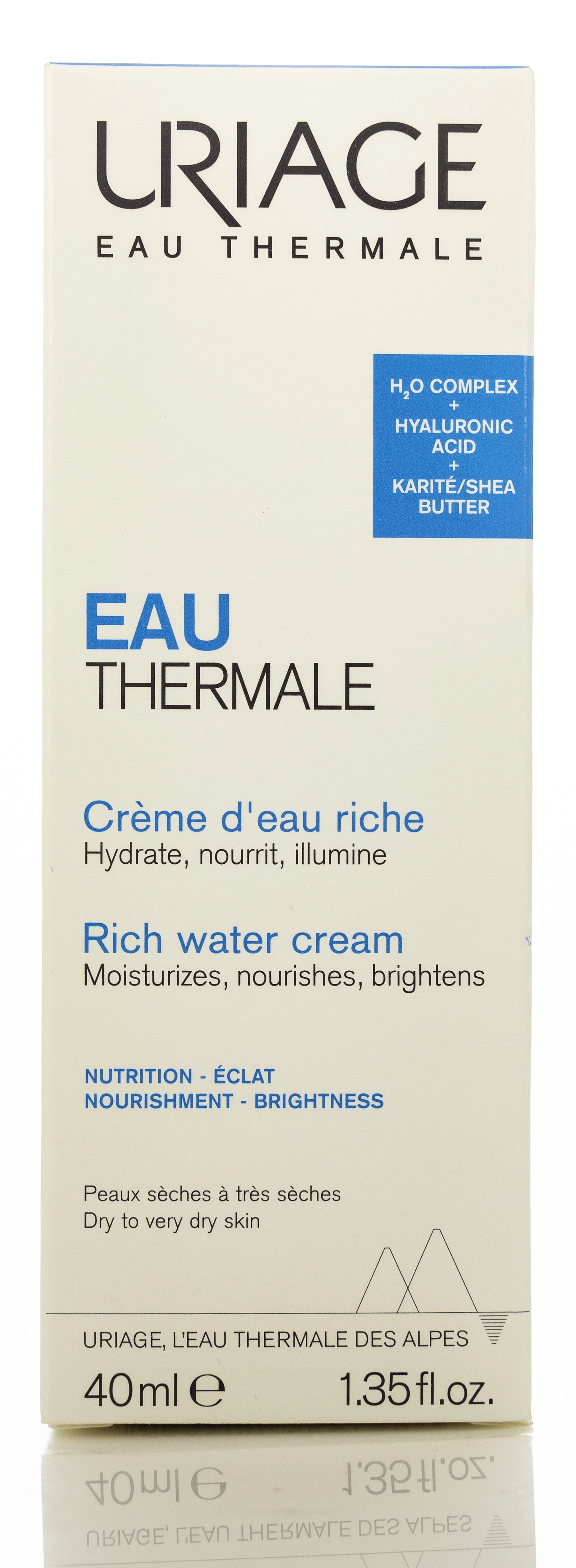 Uriage Eau Thermal Rich 40Ml Cream [ Dryskin ]