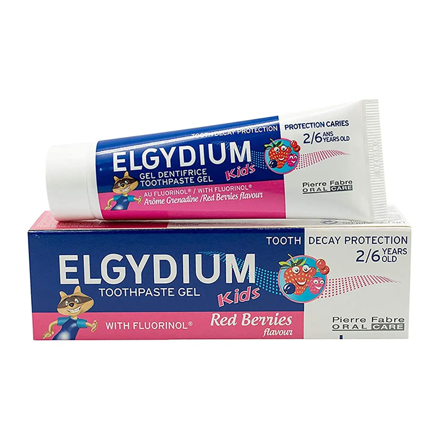 Elgydium Kids Toothpaste Red Berries 2-6 Years
