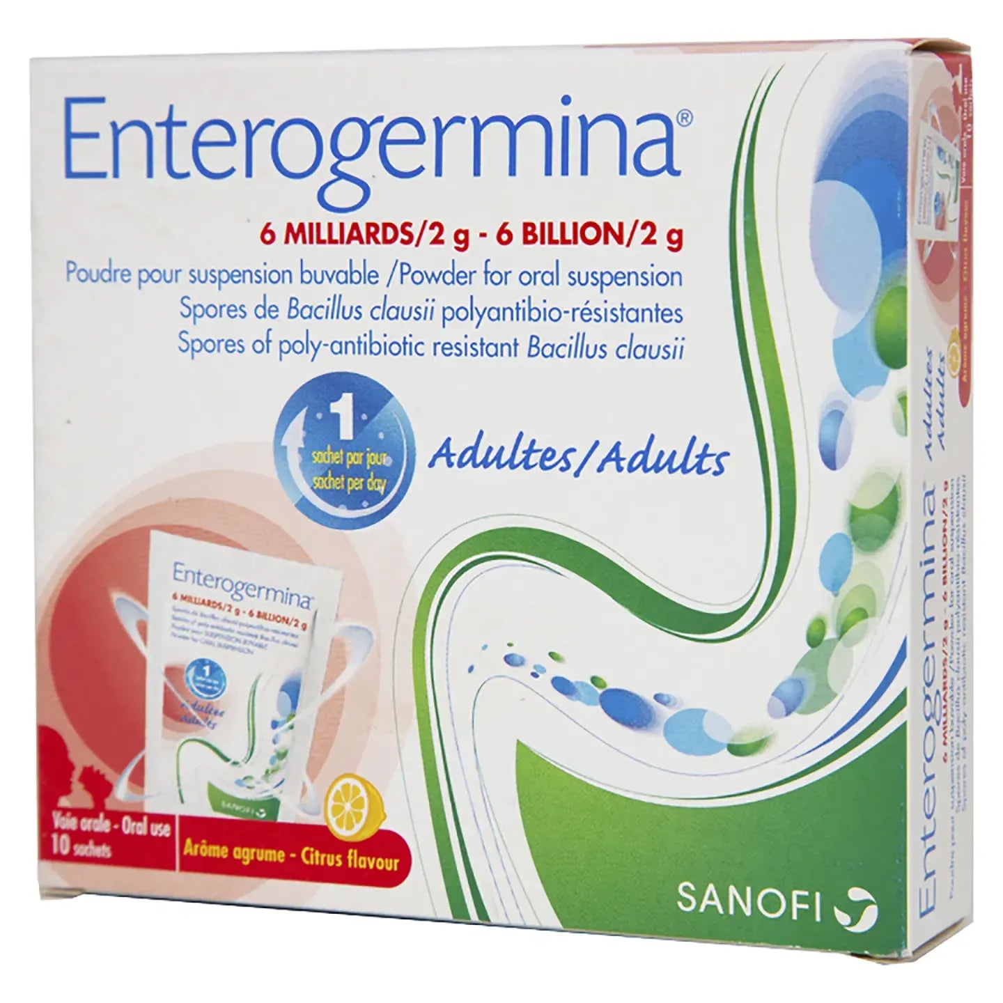 Enterogermina 6 Billion 10 Sachets