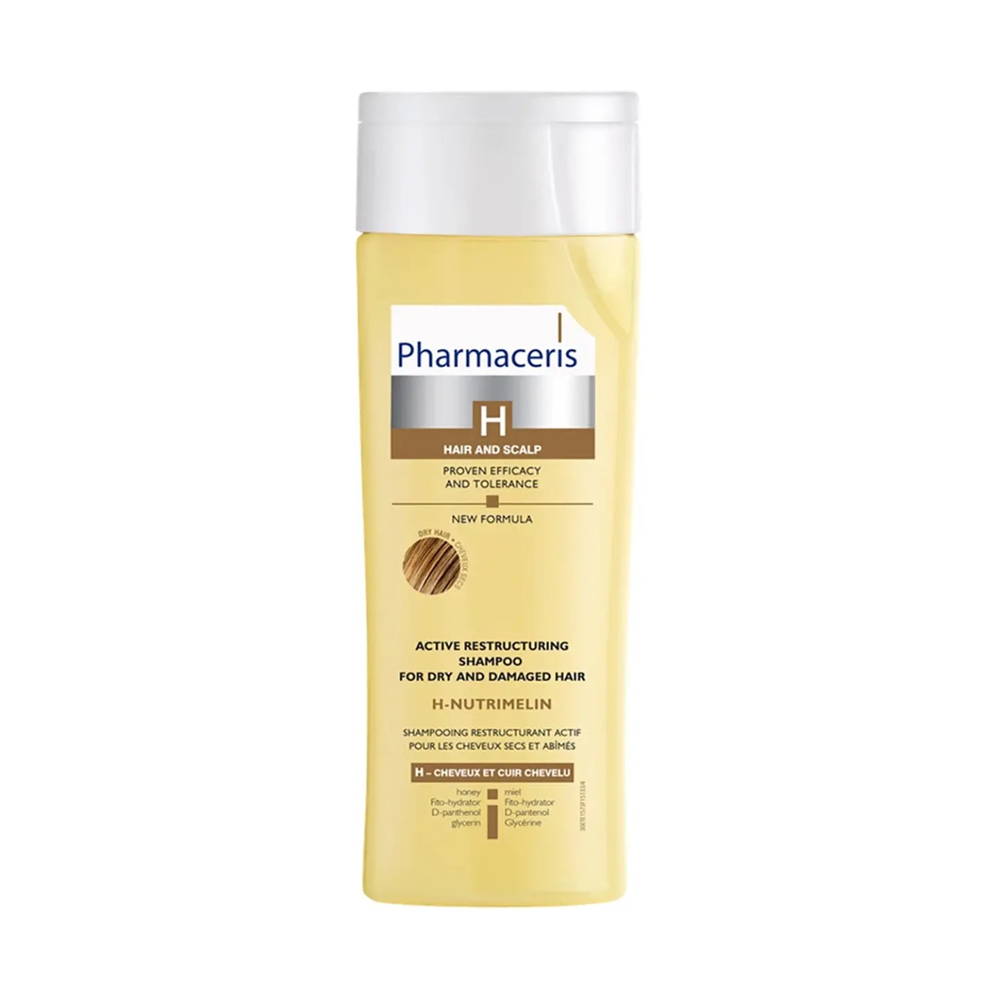 Pharmaceris H H-Nutrimelin Active Restructuring Shampoo for Dry and Damaged Hair 250 Ml