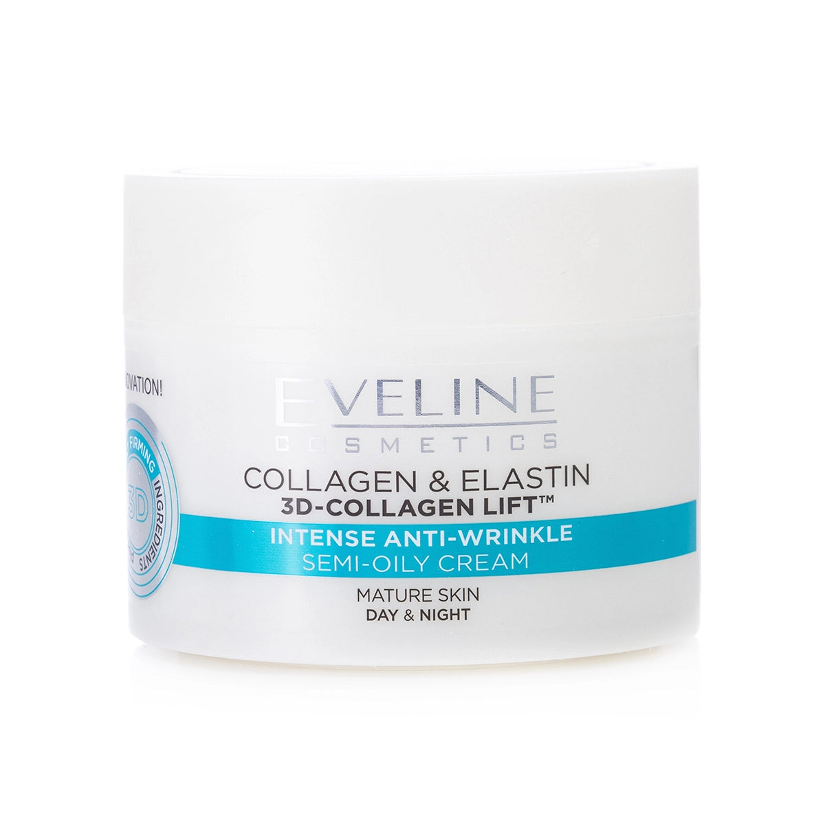 Eveline 3D Collagen Lift Intense Anti-Wrinkle Day and Night Cream 50 Ml