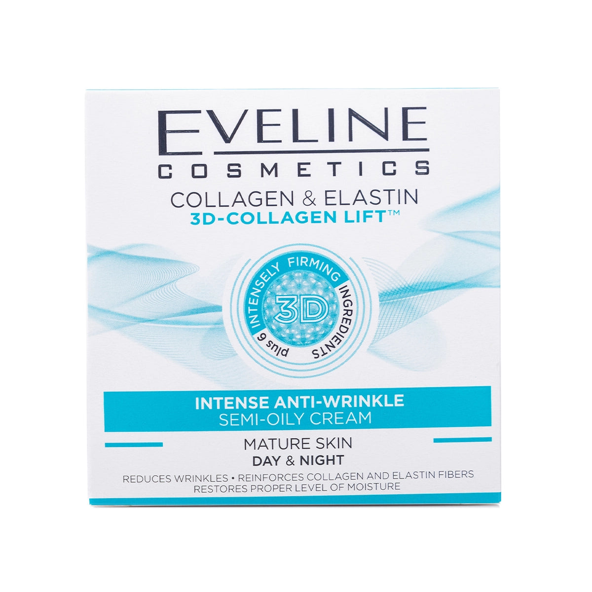 Eveline 3D Collagen Lift Intense Anti-Wrinkle Day and Night Cream 50 Ml