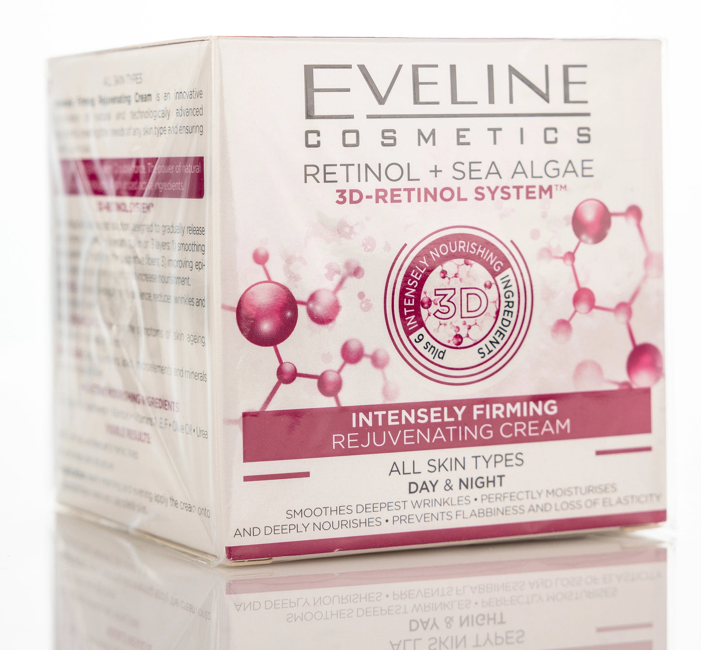 Eveline 3D-Retinol System Firming Rejuvenating Day and Night Cream 50 Ml