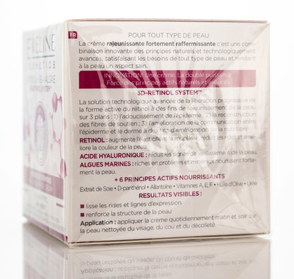 Eveline 3D-Retinol System Firming Rejuvenating Day and Night Cream 50 Ml