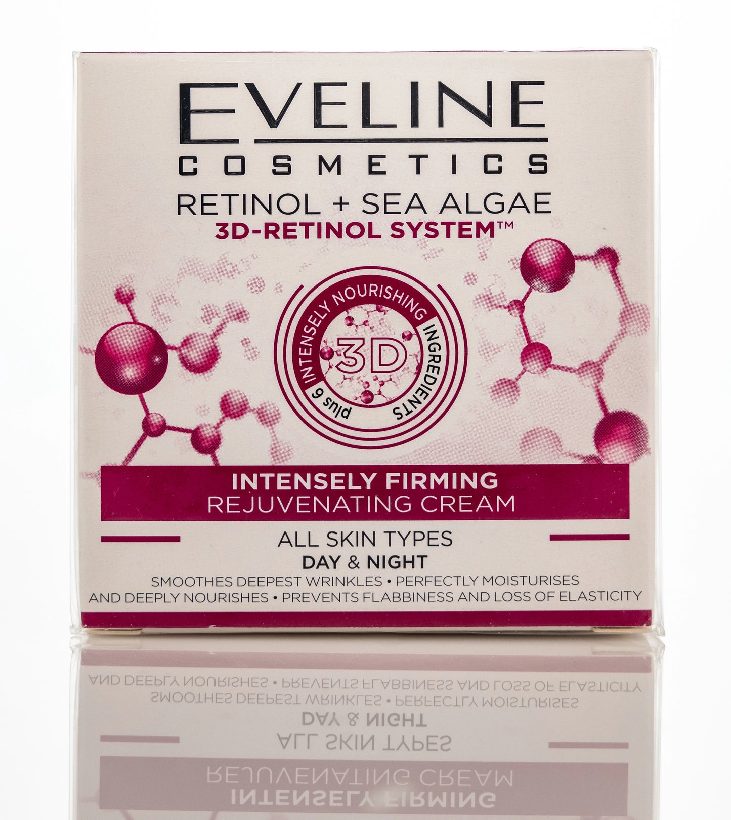 Eveline 3D-Retinol System Firming Rejuvenating Day and Night Cream 50 Ml