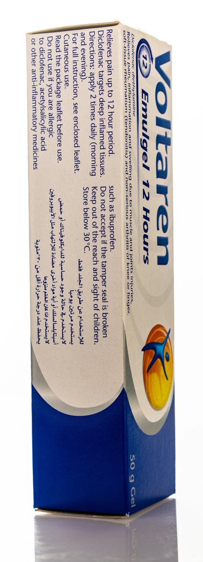 Voltaren 2% Emulgel 12Hours 50Gm
