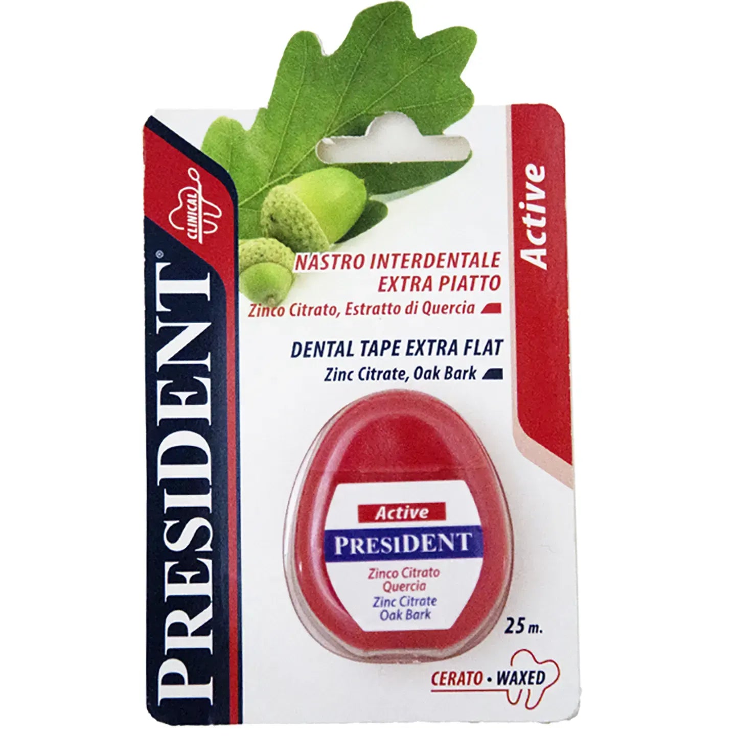 President Active Dental Tape Waxed