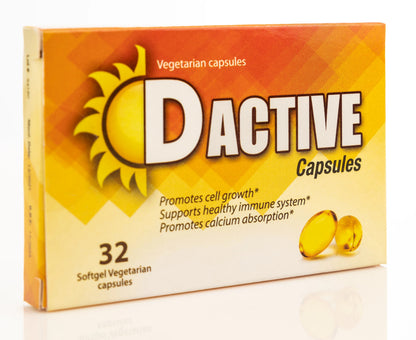 D Active Vitamin D 5000 IU 32 Capsule