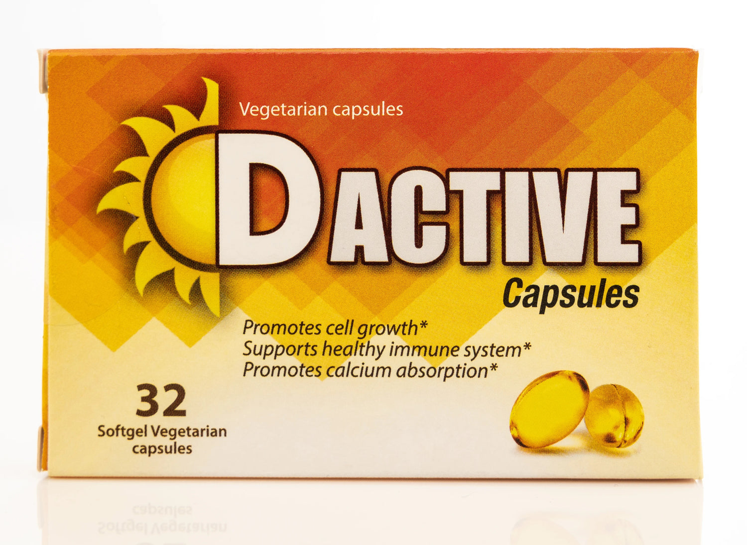 D Active Vitamin D 5000 IU 32 Capsule