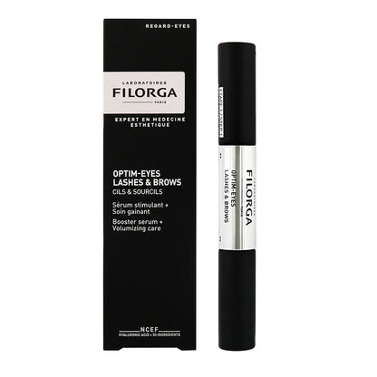 Filorga Optim Eyes Lashes and Brows Booster Serum + Volumizing Care 15 Ml