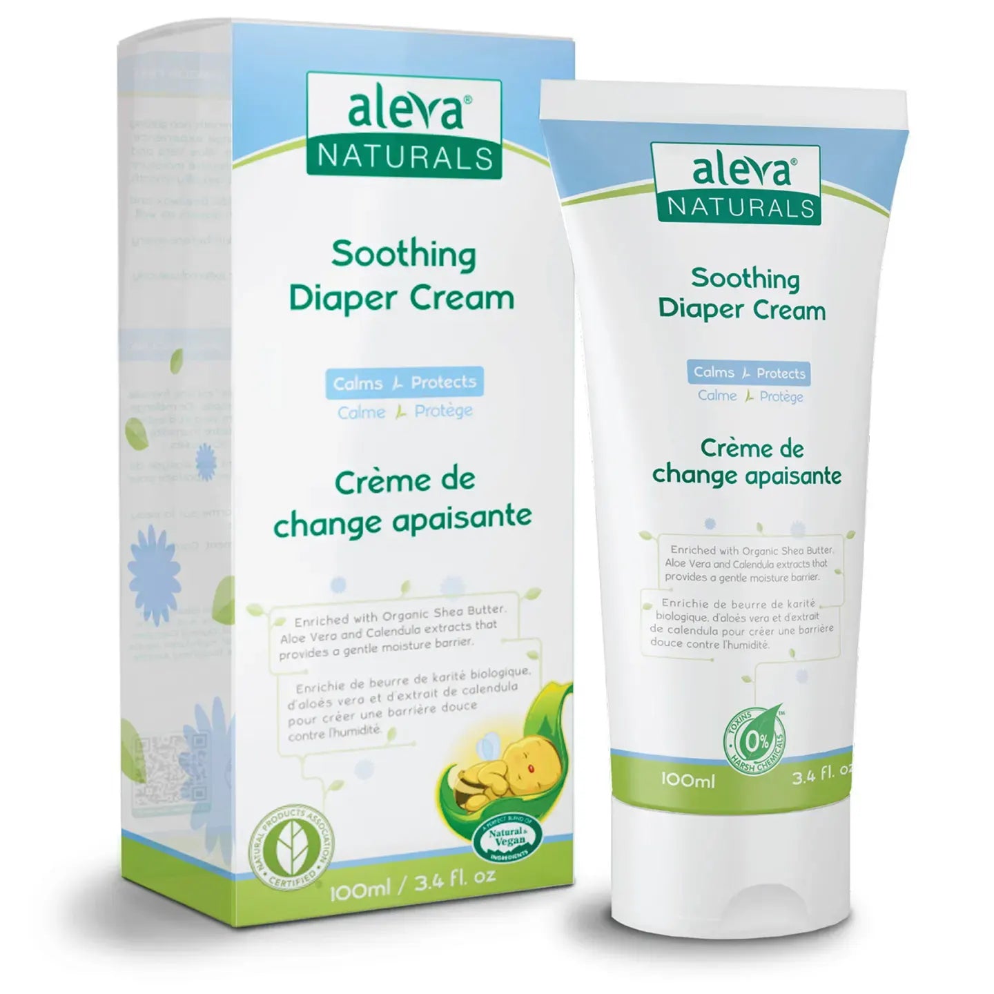 Aleva Naturals Soothing Diaper Cream 100 Ml
